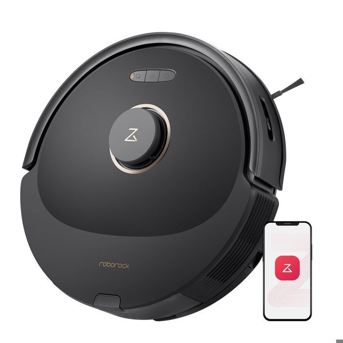 ROBOROCK Q8 Max Aspirateur Robot Aspiration 5500Pa- Evitement d’Obstacles- 5500 Pa -Navigation LiDAR- Noir