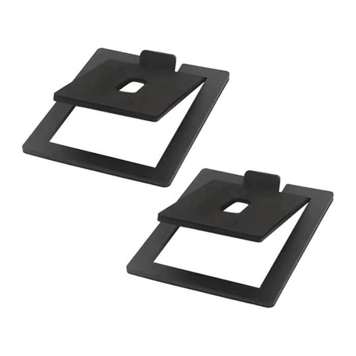 2 Supports DEnceintes de Bureau pour Enceintes de Bibliothèque Moyennes et Médiums pour Fournitures de Configuration de Bureau