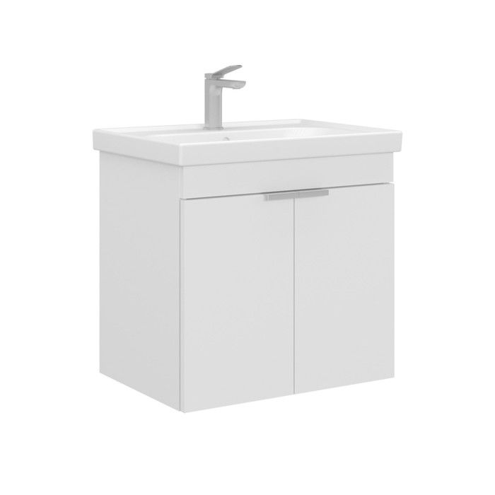 Meuble Vasque Desna 60 - 60 x 45 x 58 cm - Matte White