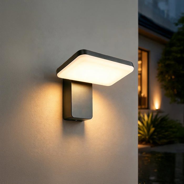 Applique Murale LED Extérieur Intérieur 3000K-6500K Pivotante à 350° éclairage extérieur de jardin