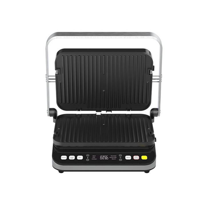 AENO Grill Électrique EG5 2000W 6 Programmes Préréglés Plaques Amovibles