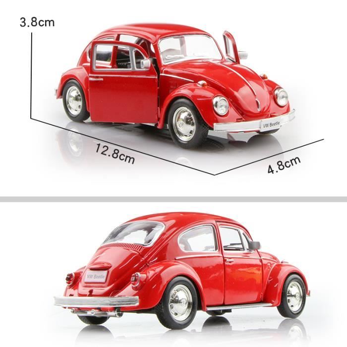 Miniature Solido Volkswagen Coccinelle Custom - Rouge - Échelle 1/18 - Réf 8306 - Comme Neuve