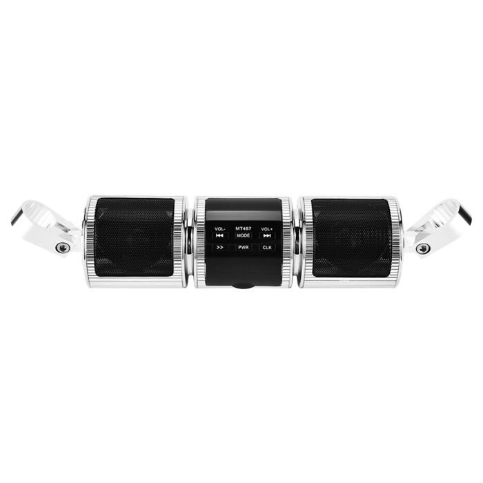 Haut-parleurs stéréo Bluetooth étanche pour moto, ... - Grandado