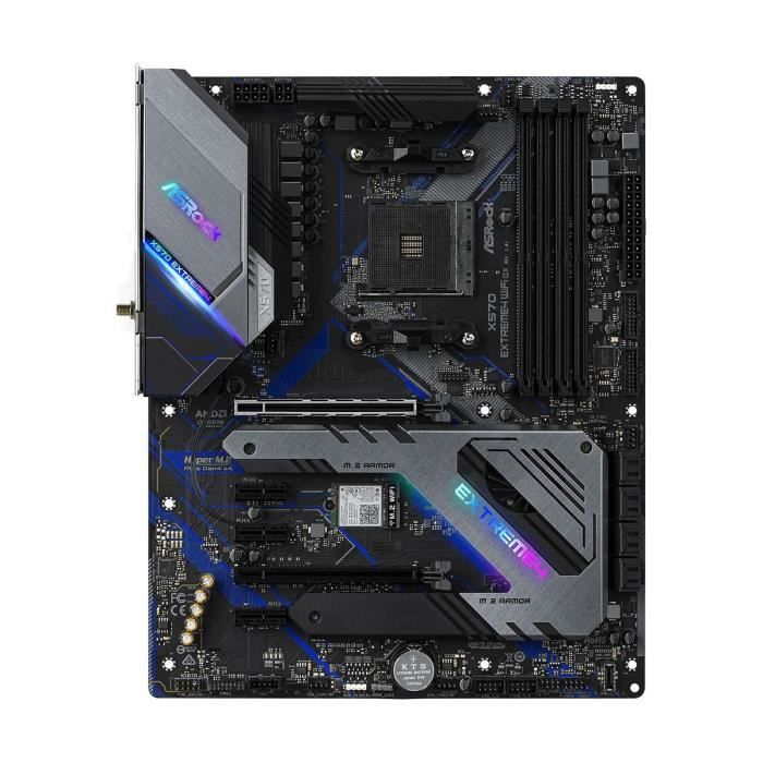 Carte mère ASRock X570 Extreme Gamer 4 WiFi ax DDR4 AM4 ATX - Asrock