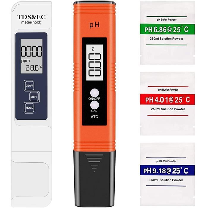 Testeur Electronique Eau Piscine Ph Et Chlore PH Mètre, Professional 4 — free download