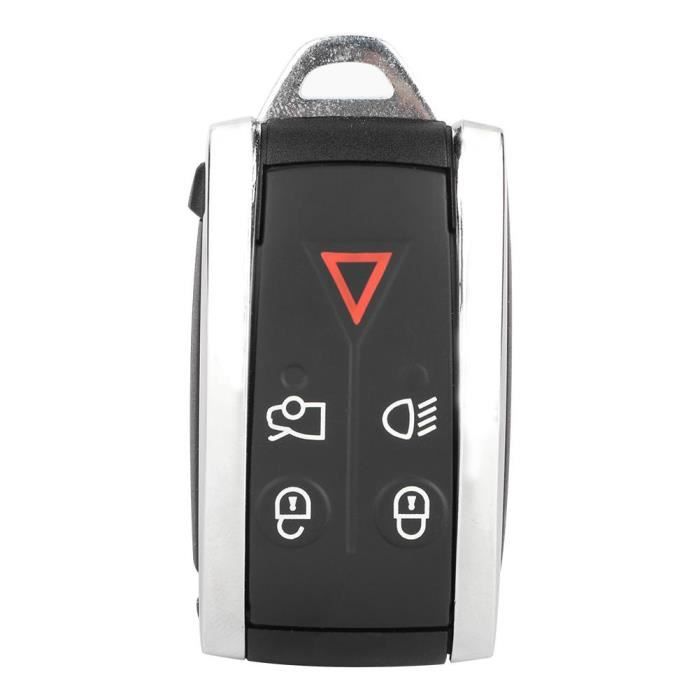 Étui En Cuir Pour Clé Jaguar - Modèles XE, XF, XJ, F-Pace, F-Type - Protection Anti-choc - 6