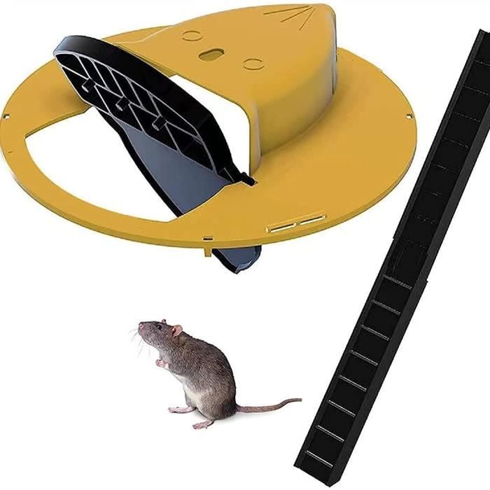 2023, piège à souris à seau, piège à rats et capteur de souris couvercle de  seau à glissière flip, pièges à souris réutilisables, piège à souris  intelligent, couvercle de seau de seau