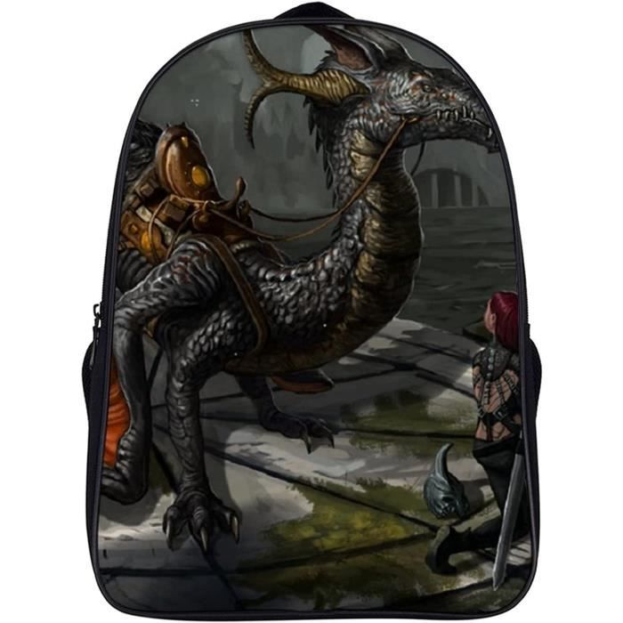 Sac à Dos Unisexe Motif échiquier - Léger (0.47kg), Grande Capacité 1.5L, Pour école, Travail, Sorties