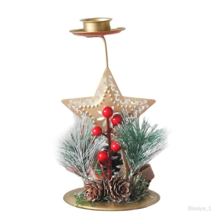 Bougeoir de noël bougeoir de noël bougies votives bougeoir en fer pour
