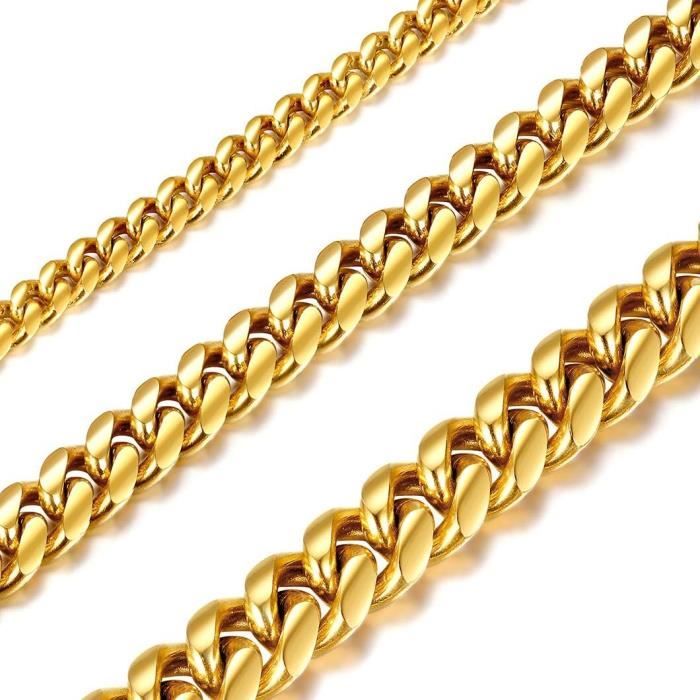 Chaîne en acier inoxydable de 2 mètres/1 mètre, chaînes de couleur or de haute qualité pour Bracelet, collier, fabrication de bijoux, résultats de bricolage, vente en gros 36 Chaîne en acier inoxydable de 2 mètres/1 mètre, chaînes de couleur or de haute qualité pour Bracelet, collier, fabrication de bijoux, résultats de bricolage, vente en gros 36