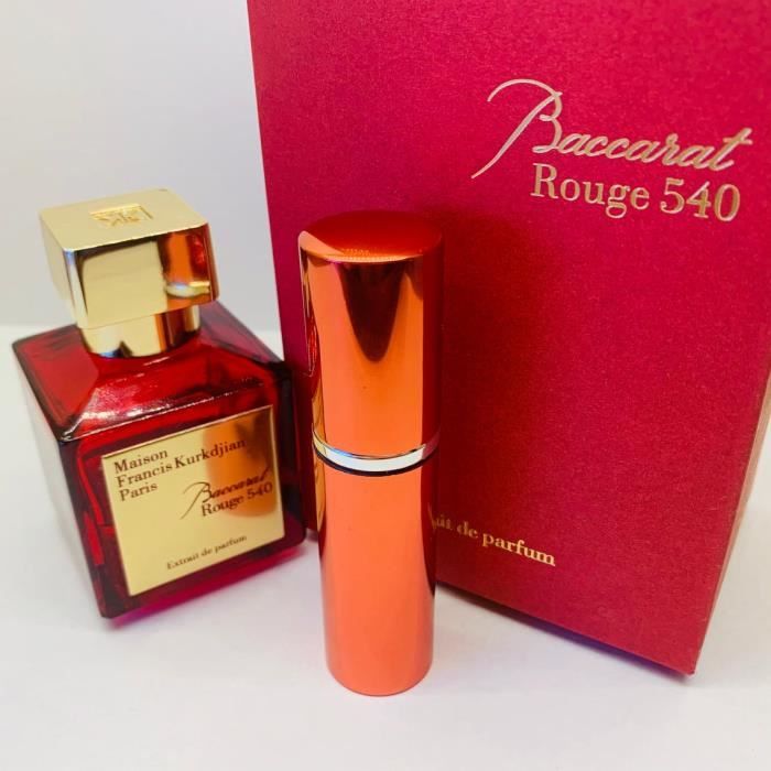 francis kurkdjian baccarat rouge 540 extrait