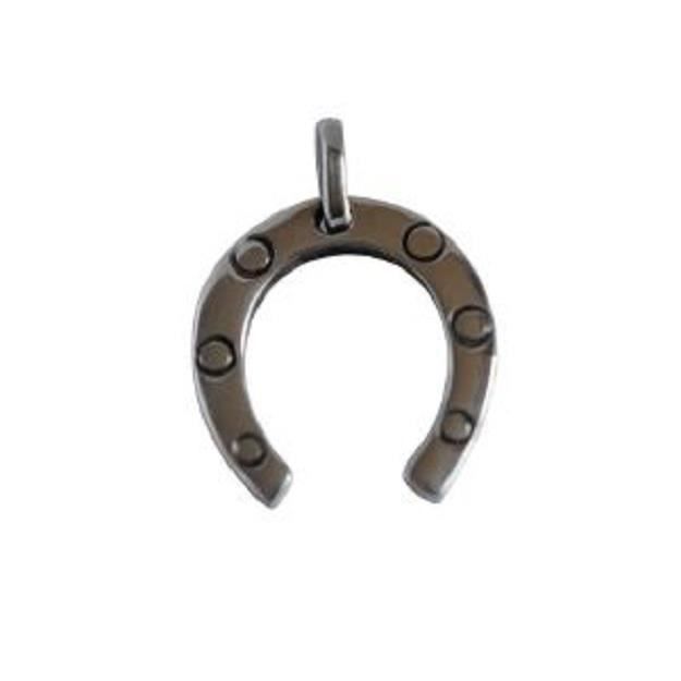 Collier Fin En Argent Avec Pendentif Charm Cheval - Occasion - état Bon