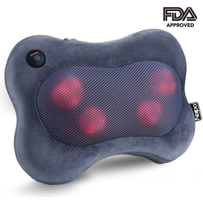 Photo de naipo-coussin-de-massage-shiatsu-masseur-avec-fonction-chauffante-pour-cou