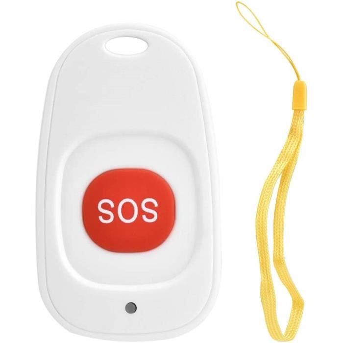 Bouton d'alarme d'urgence sans fil, système d'alarme de sécurité domestique, alarme SOS portable pour senior