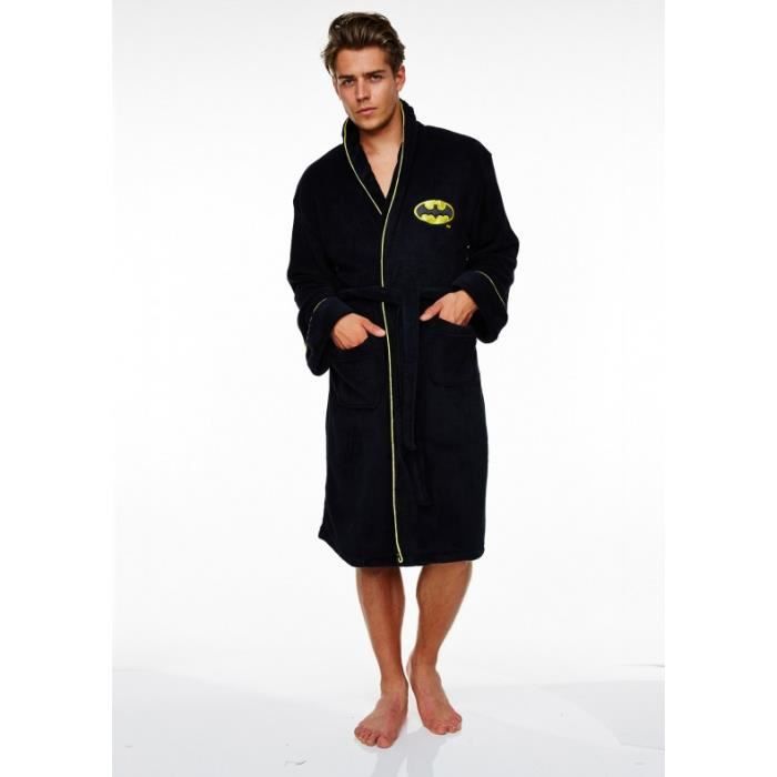 BATMAN Peignoir Robe de chambre polaire Cdiscount Maison