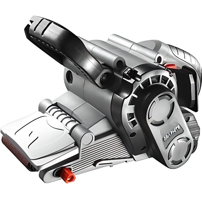 Ponceuse à bande - 59G394 - 800 W - Système DSS - Électrique