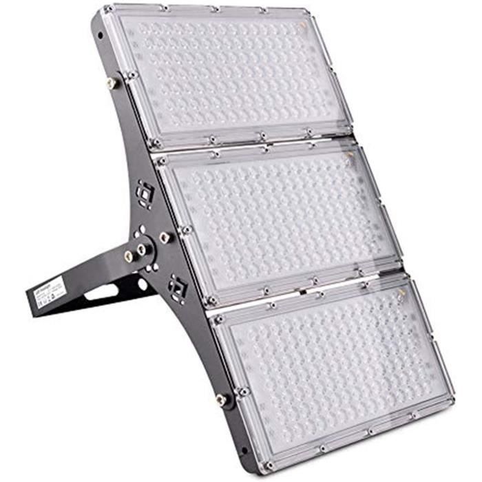 BOSITE 2 Pièces Projecteur LED 300W, Projecteur LED Extérieur 30000LM