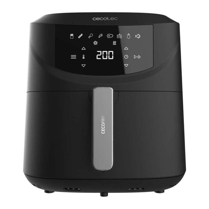 Cecotec Friteuse sans Huile de 76 L Air Chaud Cecofry Absolute 7600: 2000 W Digital et Compacte Tactile 8 Modes