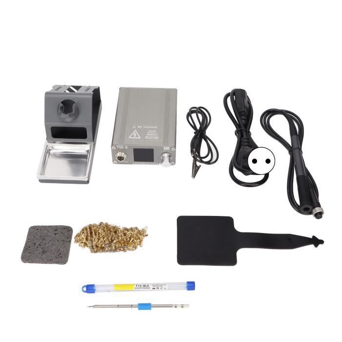 Poste De Soudure Plastique Delphi Tools 70W - Kit Réparation Pare-Chocs 200 Agrafes Fer à Souder