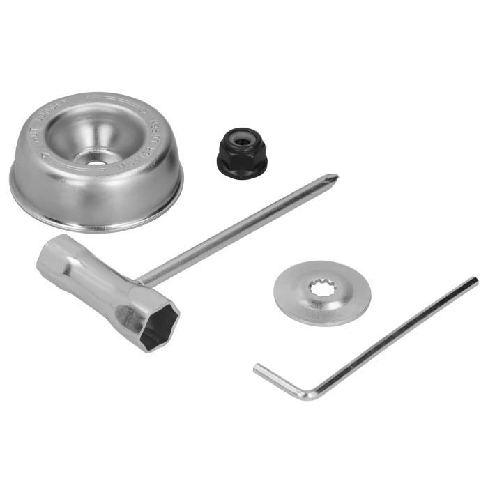 YIN Kit D'entretien Rondelle De Fixation D'adaptateur Lame Adapté Au Débroussailleuse Coupe
