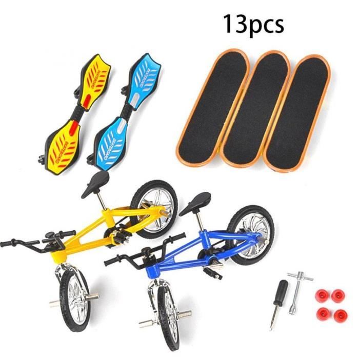 Mini Finger Sport Set Touche Skateboards Skateboards Vélos Min Swing Boards Weels pour Mini Skateboard pour Mini Doigt Sports avec m