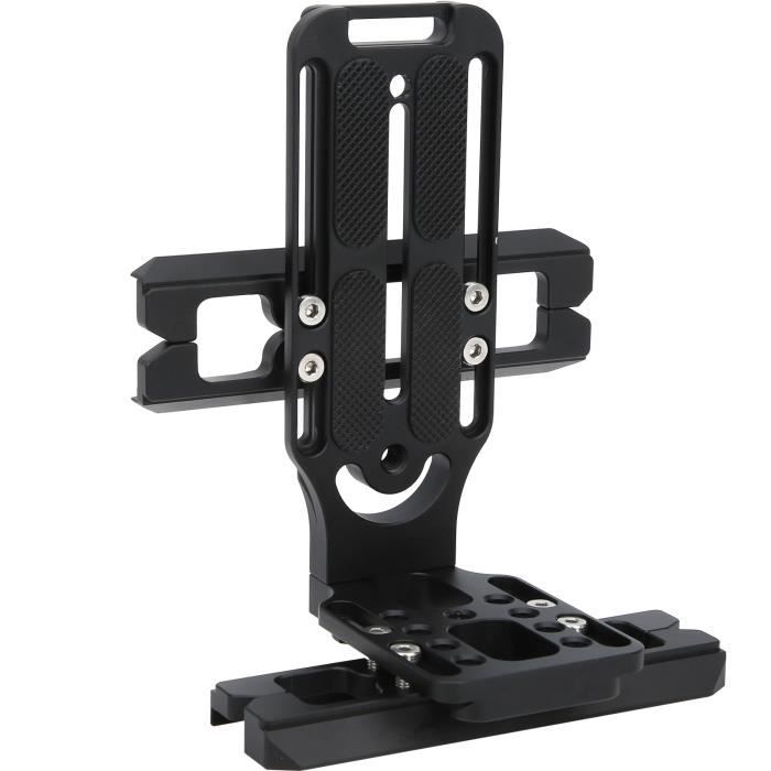 FocusFoto Placa base superior de liberación rápida QR para DJI Ronin RS2 RSC2 RS3