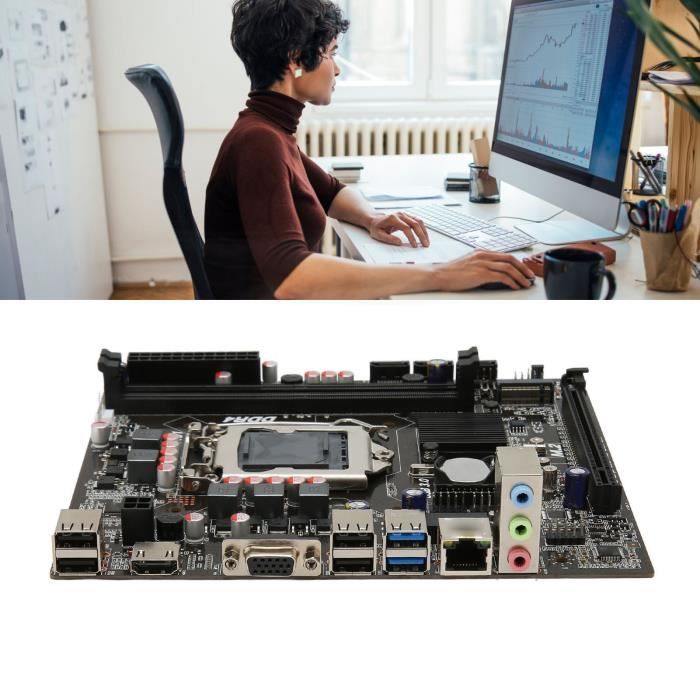 Carte mère de bureau DDR3 accessoires pour ordinateur de bureau pour