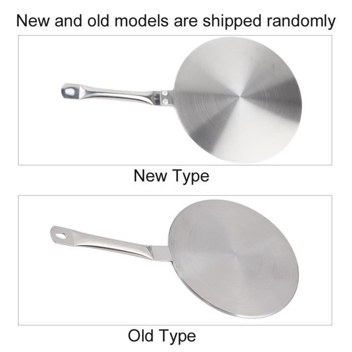 Plaque Diffusion Chaleur Pour Induction - Acier Inox - Adapte Tes Casseroles (13 à 28 Cm) - 2
