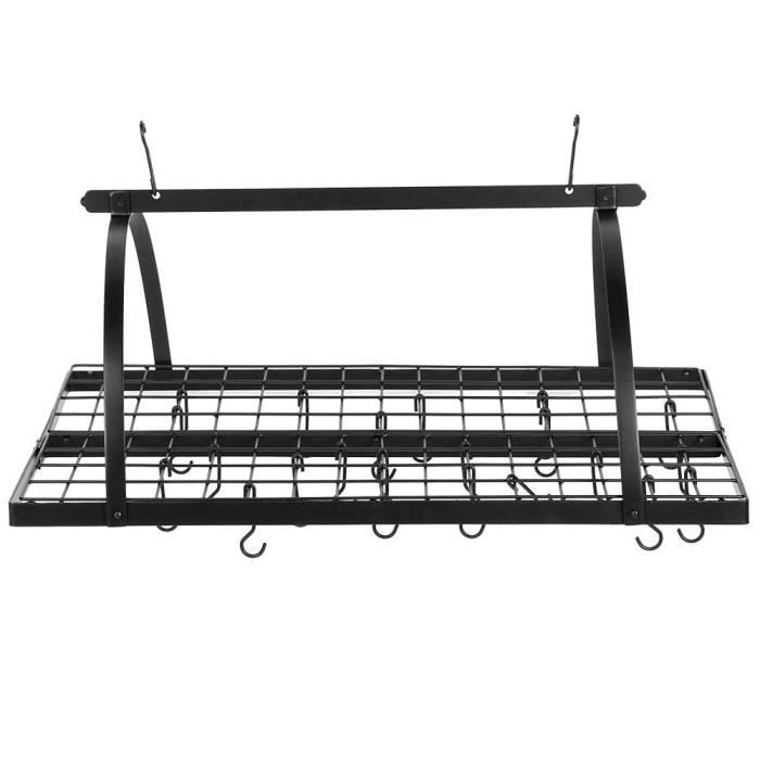 Étagère De Plafond Suspendue Pour Casseroles - KES - 75cm