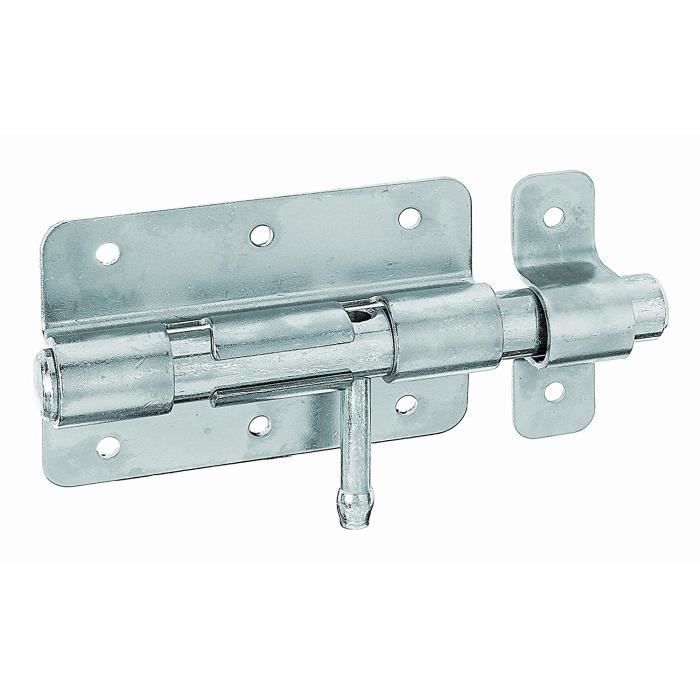 Amig - Verrou à Superposer Avec Cylindre Rond De Haute Sécurité Et Loquet D' Ouverture. Système Anti-choc. Tapis Chromé