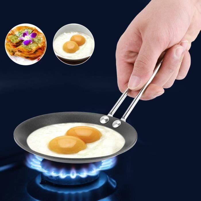 Mini Omelette Pot Poêle À œufs Frits 4 Trous Frire Antiadhésive Pour La  Maison Restaurant Cuisine Magasin POELE - Cdiscount Maison
