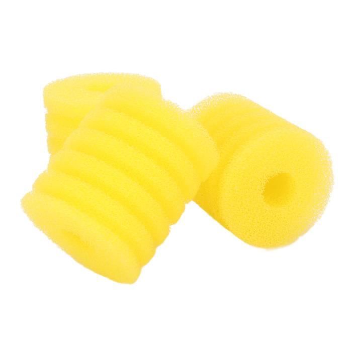 SET OF 3 Tampon Filtrant Biologique Éponge Filtrante Pour Aquarium Filtres Soie EUR 19,55
