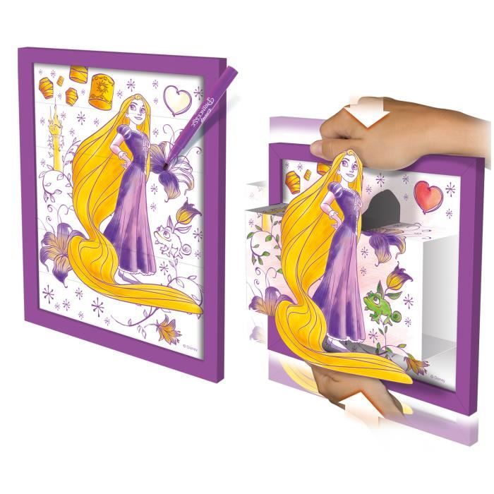 Coloriage Et Tableau 3d Princesse Disney Raiponce Aille Unique Coloris Unique Cdiscount Jeux Jouets Coloriage Et Tableau 3d Princesse Disney Raiponce Aille Unique Coloris Unique Cdiscount Jeux Jouets