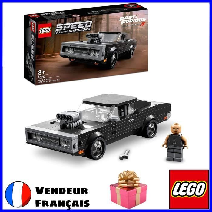 Lego 345 pieces Fast & Furious la voiture Dodge Charger R/T + figurine vin  diesel dom torreto - Jeu de construction idee cadeau - Cdiscount Jeux -  Jouets