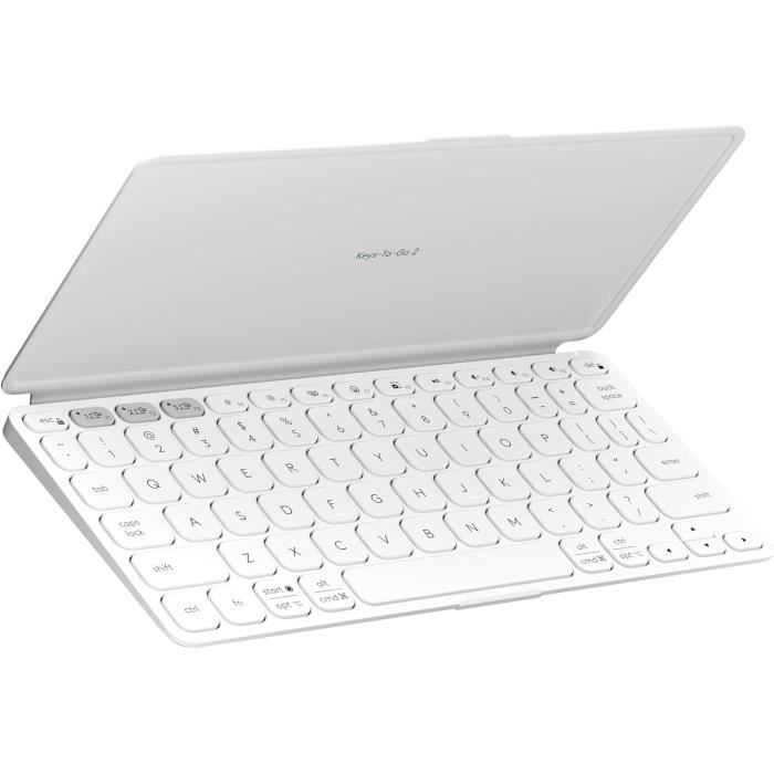 Clavier Bluetooth LOGITECH Keys To Go 2 US QWERTY Compatible Android et iPad Sans fil