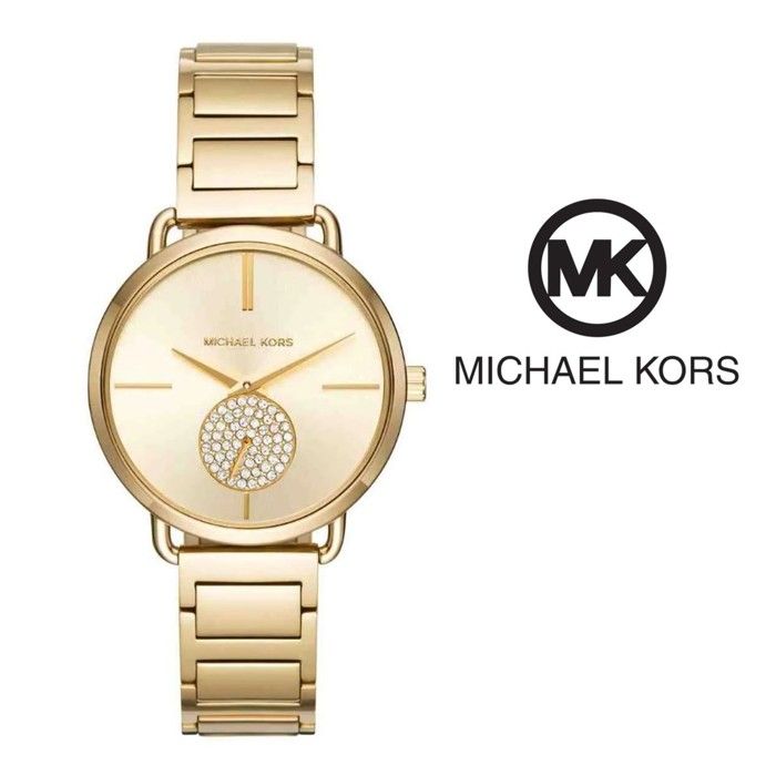 MICHAEL KORS FEMME 37MM BRACELET ACIER INOXYDABLE DORÉ QUARTZ MONTRE MK3639