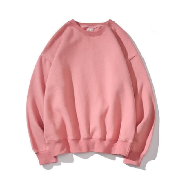 Pull droit col rond en laine mélangée Miguel Rose Sud express - Femme | Place des Tendances