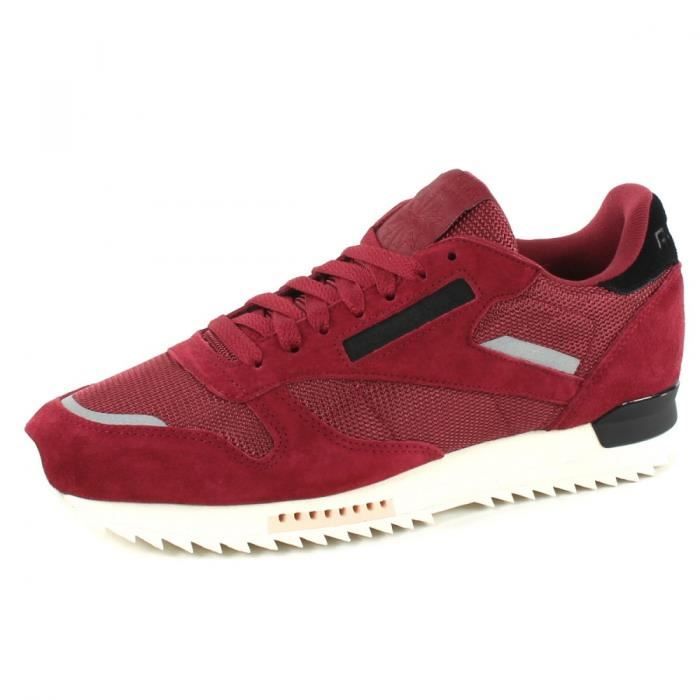 reebok men bordeaux