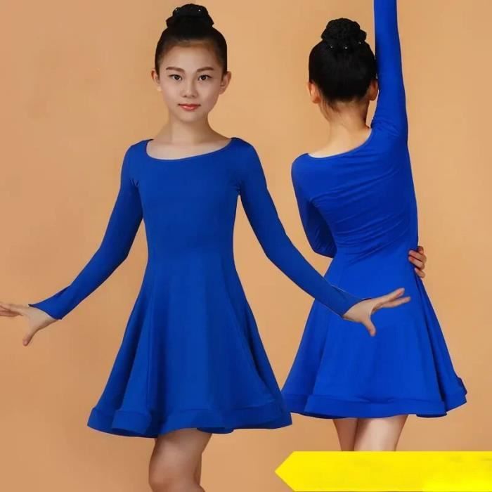 Robe de danse latine à anges dégradées pour filles, robe de compétition pour enfants, vêtements de performance pour enfants, SL6269  200000532