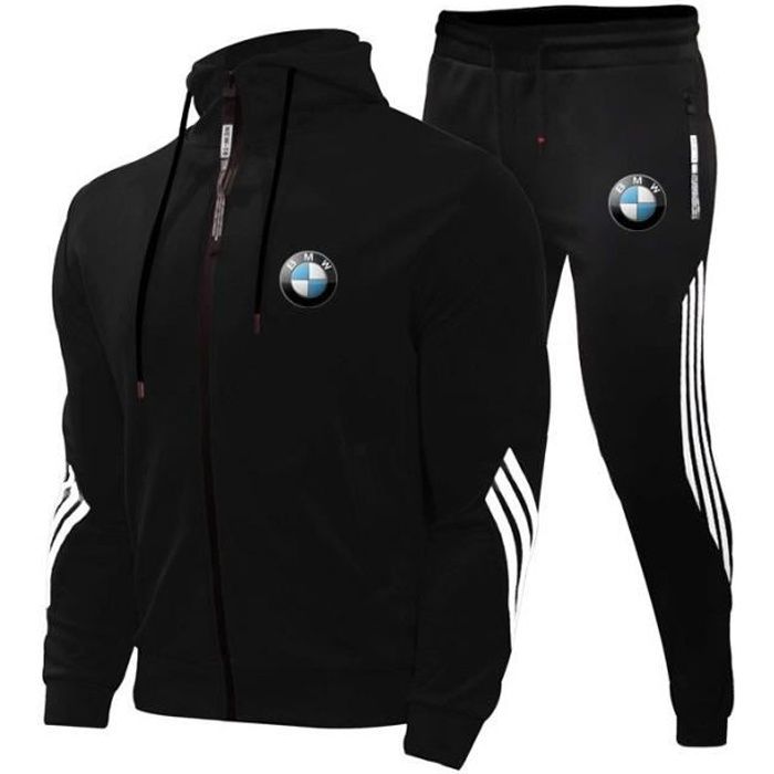 Survêtement Homme Ensemble 2 Pièces Blanc - Respirant - Multisport