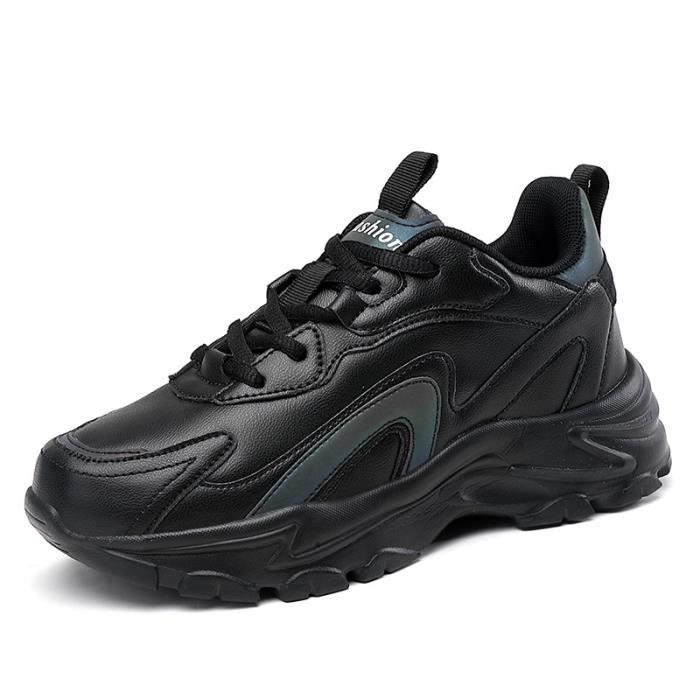 INSFITY Baskets Sneakers Femme INSFITY - Respirante Confortable Noir