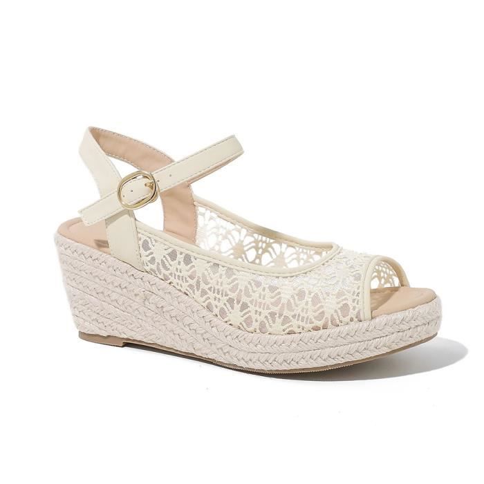 Public Desire - Chaussures à talon en dentelle à lacer - Noir
