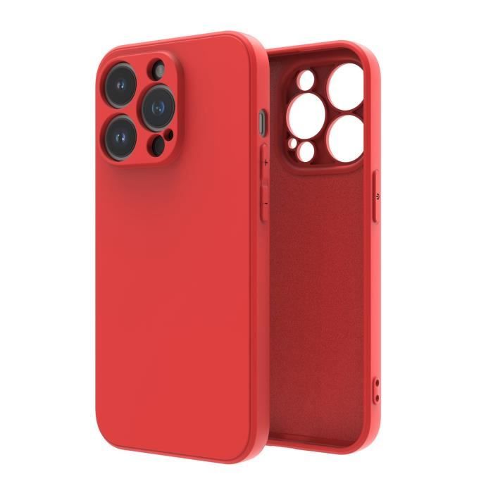 MYWAY COQUE SMOOTHIE TPU ROUGE IPHONE 14 PRO