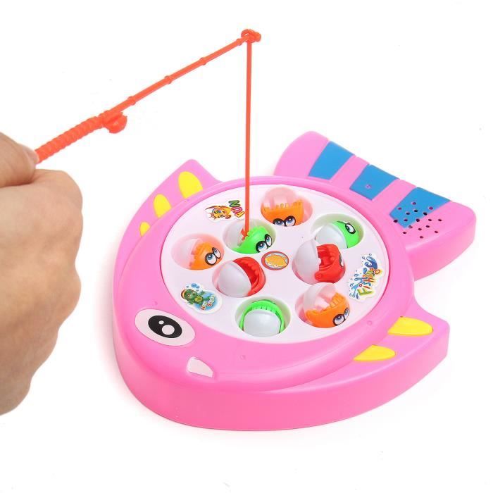 Jeu De Peche A La Ligne Magnetique Musique Electrique Jouet Educatif Enfant Bebe Rose Cdiscount Jeux Jouets Jeu De Peche A La Ligne Magnetique Musique Electrique Jouet Educatif Enfant Bebe Rose Cdiscount Jeux Jouets
