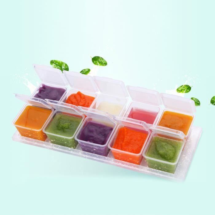 Pots De Conservation Hermetiques Pour Bebe Conteneurs Alimentaires Bols Boite Cdiscount Pret A Porter