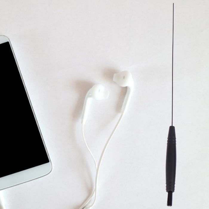 1 Set of 8 Pcs Hearing Aid Tube Cleaning Brush Vent Cleaner CLOUEUSE