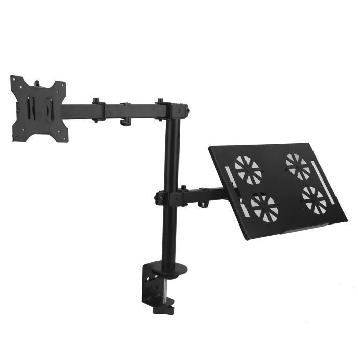 Support De Moniteur Double Bras Pour Ordinateur Portable Support De support-de-moniteur-double-bras-pour-ordinateur-portable-support-de
