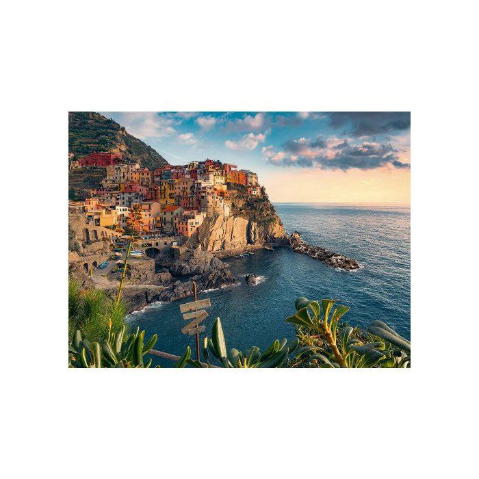 Puzzle 1500 Pezzi Adulti - Auto D'Epoca Colorate A Cuba, Panorama XXL 81x61 Cm, Gioco Da Tavolo Educativo - 4