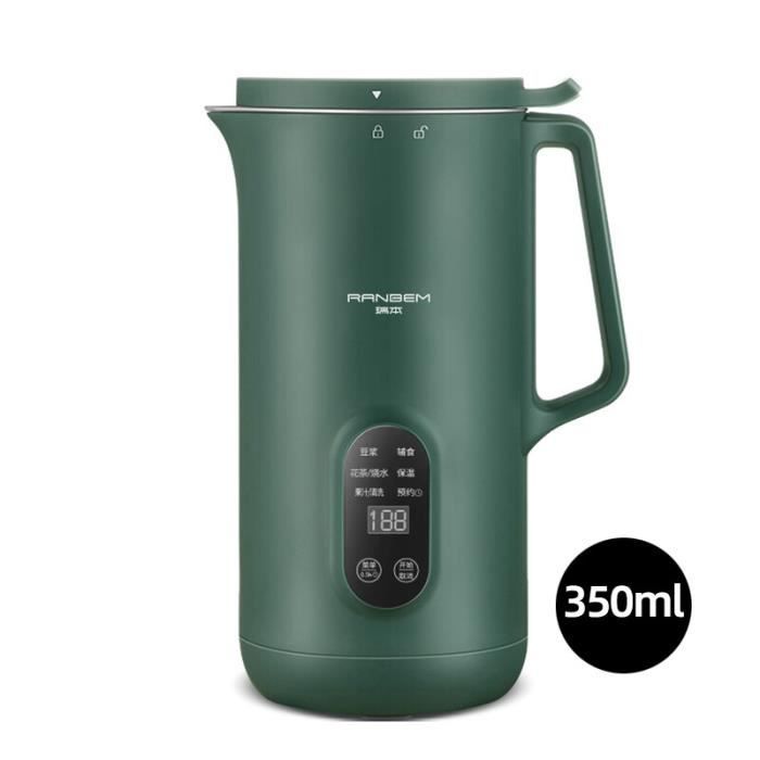 Machine à Lait De Soja Multifonction 800W - 1200ml, 9 Fonctions, Chauffage, Nettoyage Auto, Réservation 18h Pour Lait Végétal Maison