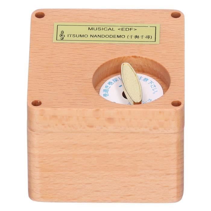 Boîte à Musique En Bois Pour Homme Sans Visage Pour La Saint